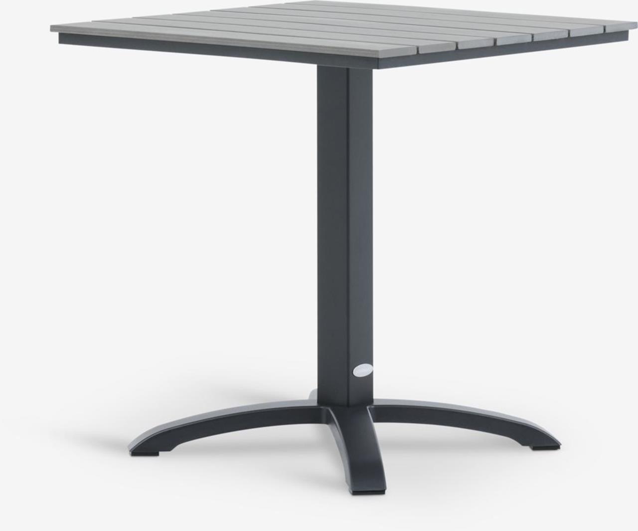 Bistro tavolinë HOBRO 70x70 hiri