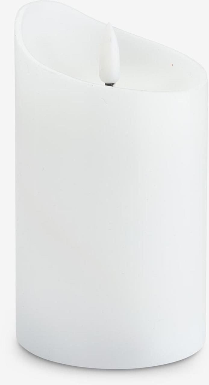 Qiri NICOLAI ø8xL13cm LED, bardhë